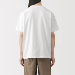 Hauts Et T‐Shirts^Muji T‐shirt en jersey de coton épais manches courtes pour homme