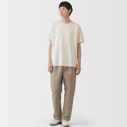 Hauts Et T‐Shirts^Muji T‐shirt en jersey de coton épais manches courtes pour homme