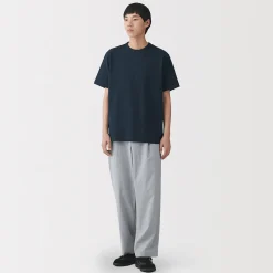 Hauts Et T‐Shirts^Muji T‐shirt en jersey de coton épais manches courtes pour homme