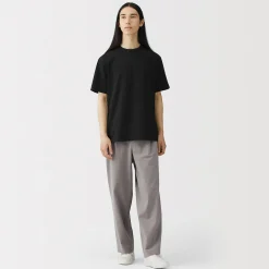 Hauts Et T‐Shirts^Muji T‐shirt en jersey de coton épais manches courtes pour homme