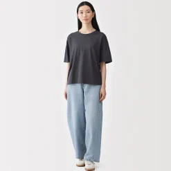 Hauts Et T‐Shirts^Muji T-shirt en jersey de coton biologique hautement torsadé pour femme