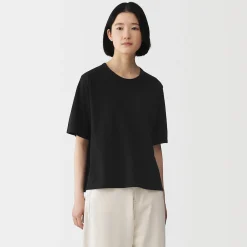 Hauts Et T‐Shirts^Muji T-shirt en jersey de coton biologique hautement torsadé pour femme