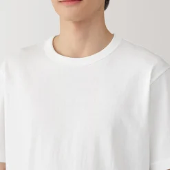 Hauts Et T‐Shirts^Muji T‐shirt en jersey de coton épais manches courtes pour homme