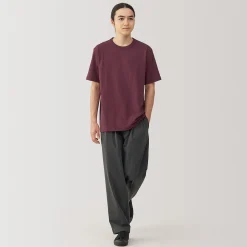 Hauts Et T‐Shirts^Muji T‐shirt en jersey de coton épais manches courtes pour homme