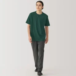 Hauts Et T‐Shirts^Muji T‐shirt en jersey de coton épais manches courtes pour homme