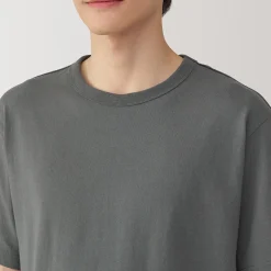 Hauts Et T‐Shirts^Muji T‐shirt en jersey de coton épais manches courtes pour homme