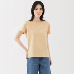 Hauts Et T‐Shirts^Muji T‐shirt en jersey pour femme