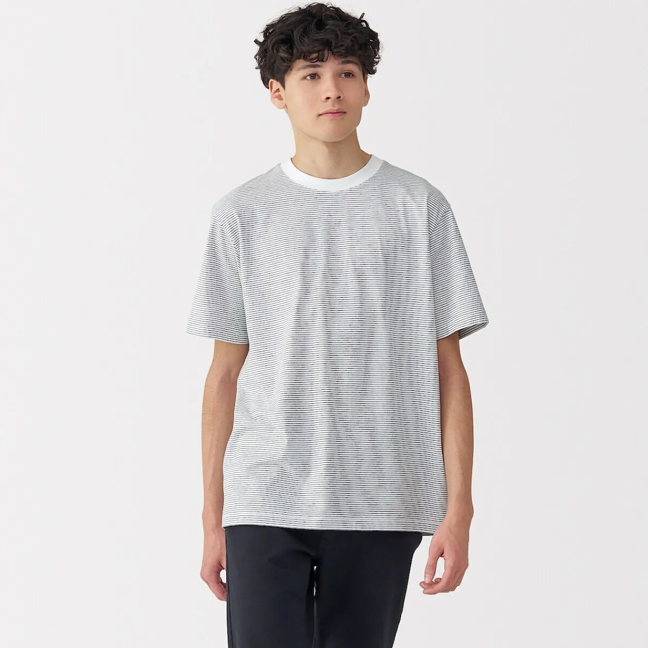 Hauts Et T‐Shirts^Muji T‐shirt en jersey pour homme ‐ Rayé