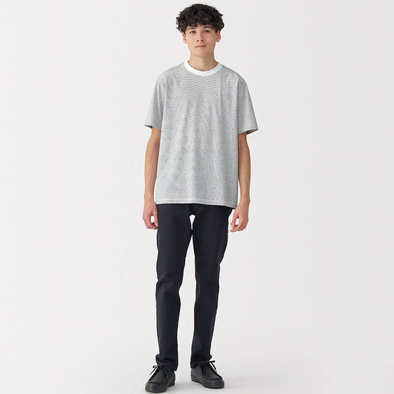 Hauts Et T‐Shirts^Muji T‐shirt en jersey pour homme ‐ Rayé