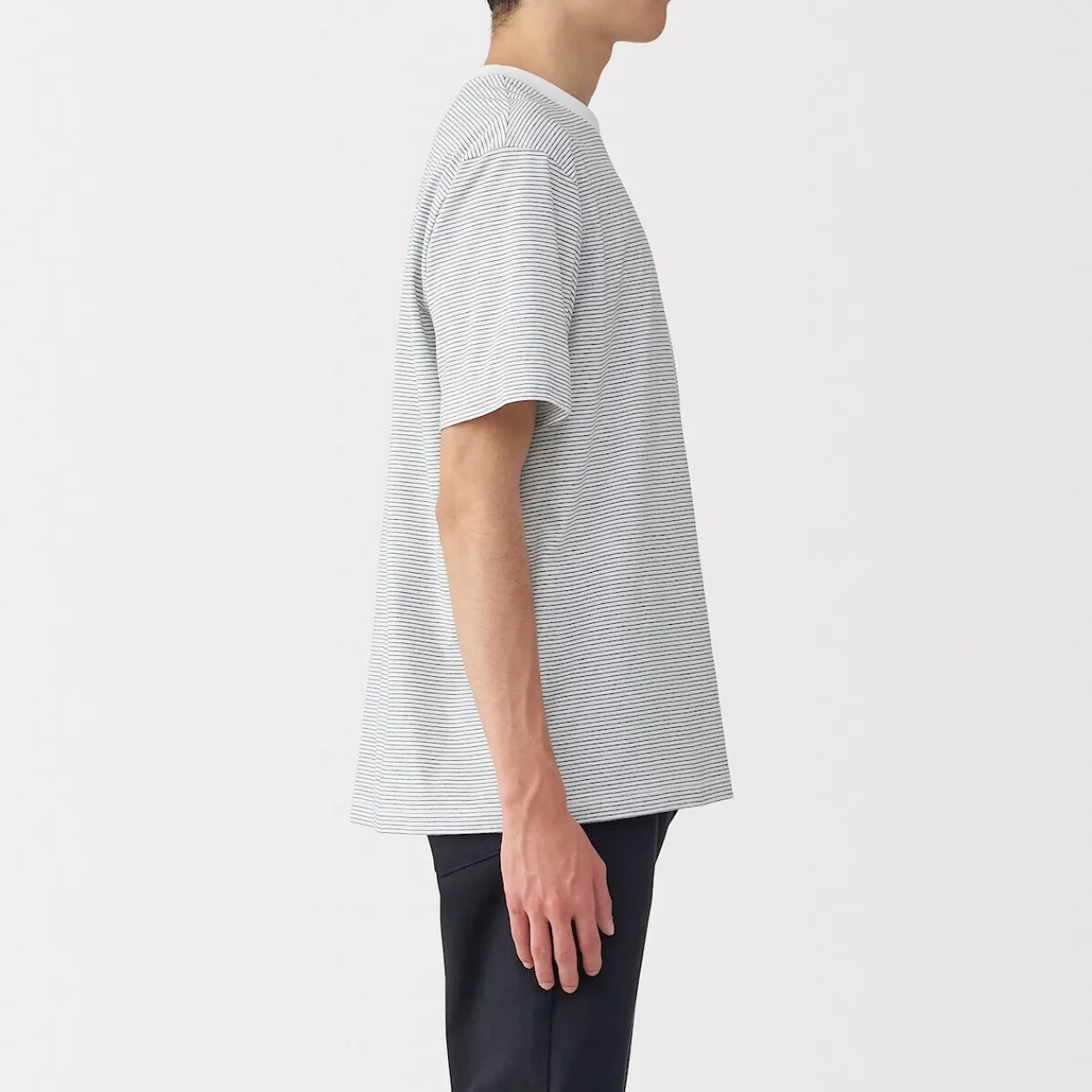 Hauts Et T‐Shirts^Muji T‐shirt en jersey pour homme ‐ Rayé