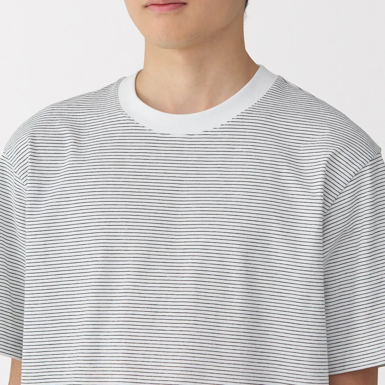 Hauts Et T‐Shirts^Muji T‐shirt en jersey pour homme ‐ Rayé