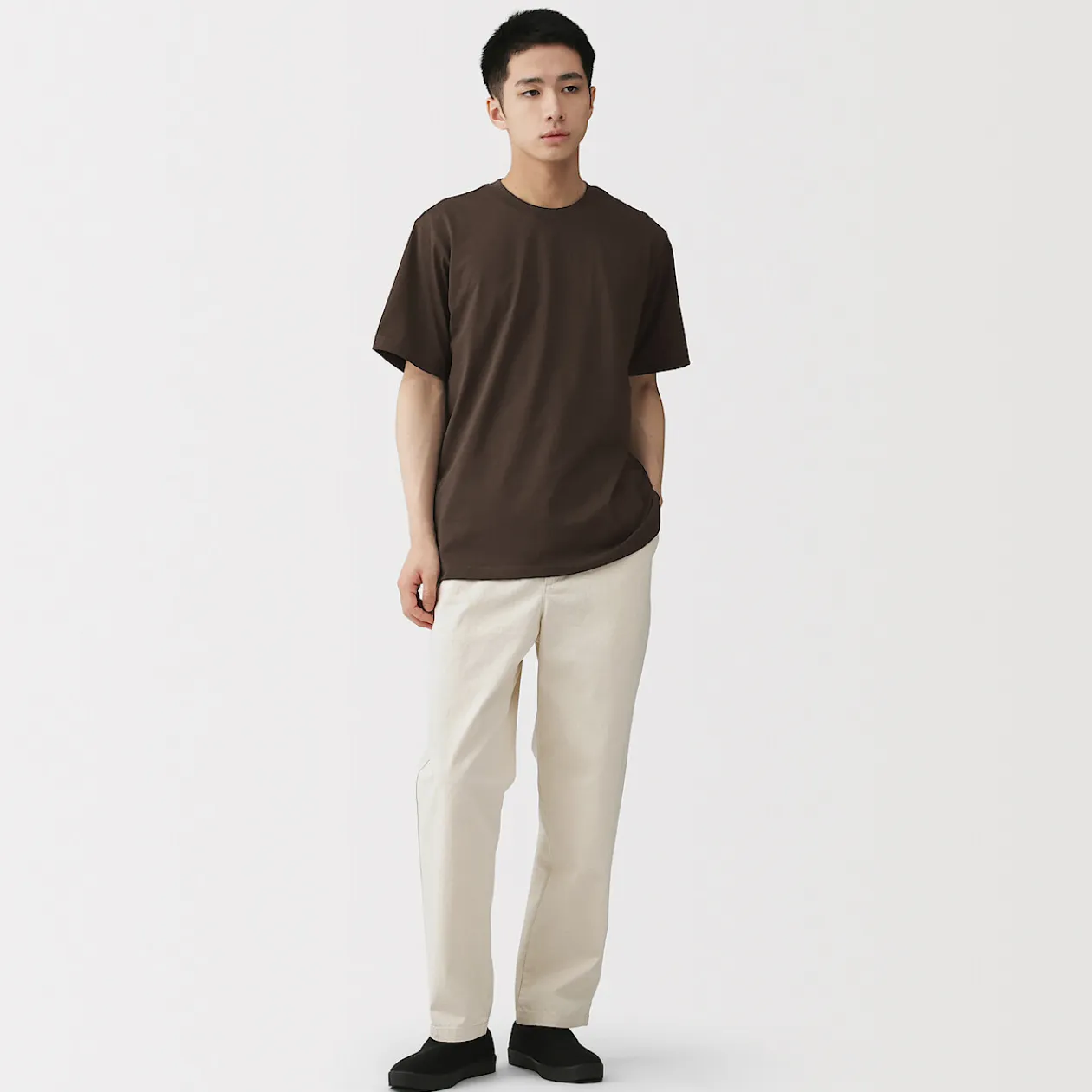 Hauts Et T‐Shirts^Muji T‐shirt en jersey pour homme