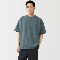 Hauts Et T‐Shirts^Muji T-shirt en tissu gaufré Quick Dry pour homme