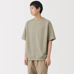 Hauts Et T‐Shirts^Muji T-shirt en tissu gaufré Quick Dry pour homme