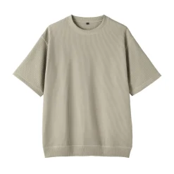 Hauts Et T‐Shirts^Muji T-shirt en tissu gaufré Quick Dry pour homme