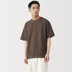 Hauts Et T‐Shirts^Muji T-shirt en tissu gaufré Quick Dry pour homme