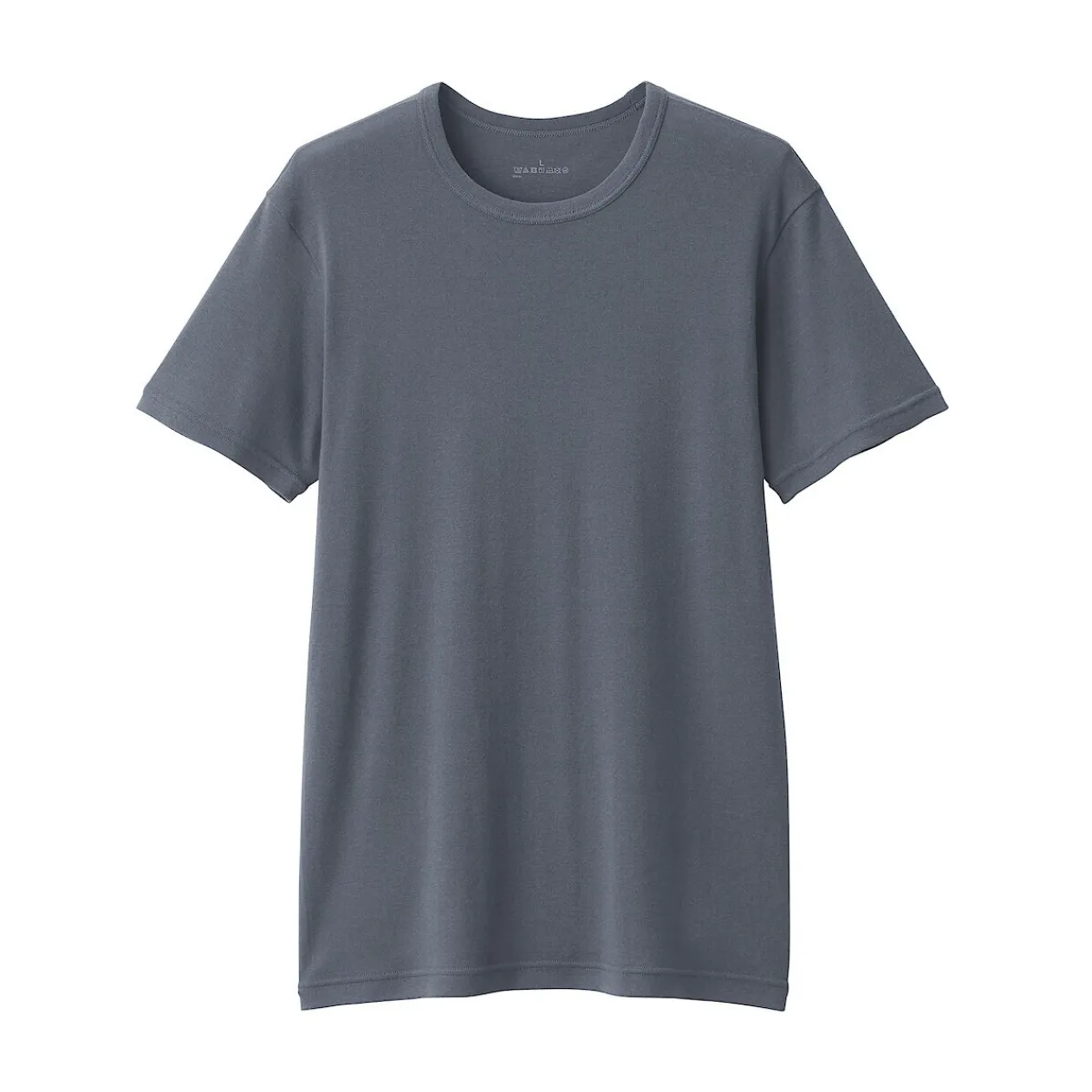 Hauts Et T‐Shirts|Sous‐Vêtements^Muji T‐shirt manches courtes col crew en coton chaud pour homme