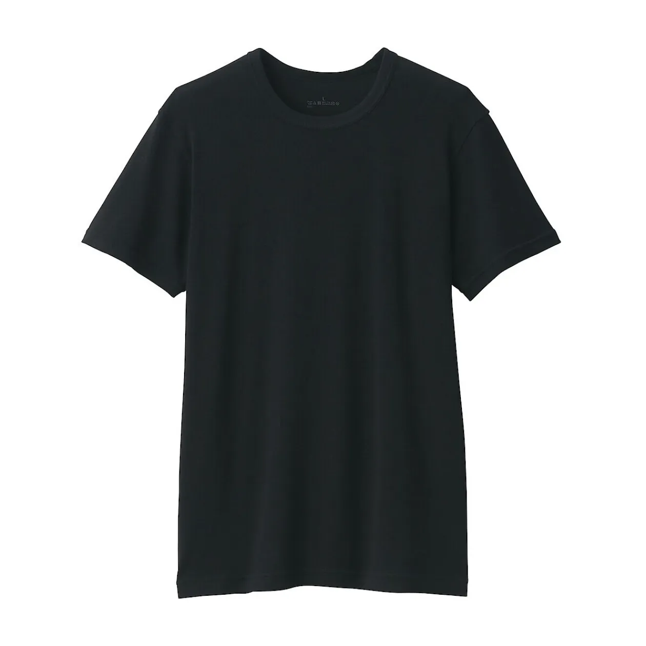 Hauts Et T‐Shirts|Sous‐Vêtements^Muji T‐shirt manches courtes col crew en coton chaud pour homme