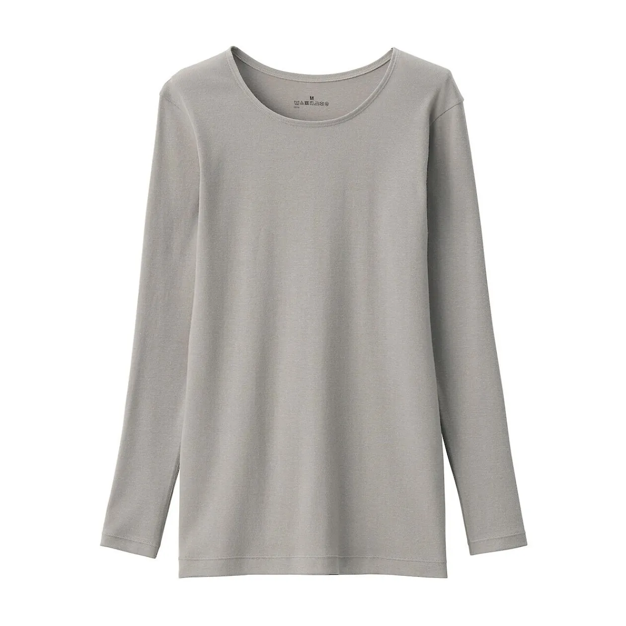 Hauts Et T‐Shirts|Sous‐Vêtements^Muji T‐shirt manches longues col rond en coton chaud pour femme