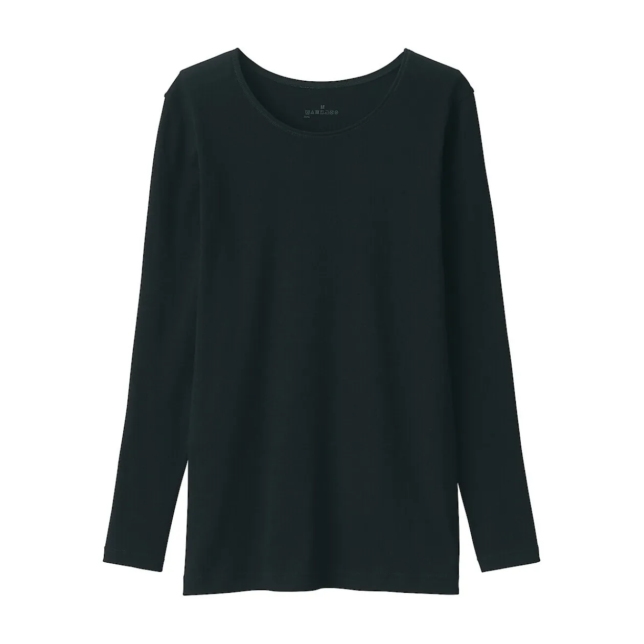 Hauts Et T‐Shirts|Sous‐Vêtements^Muji T‐shirt manches longues col rond en coton chaud pour femme