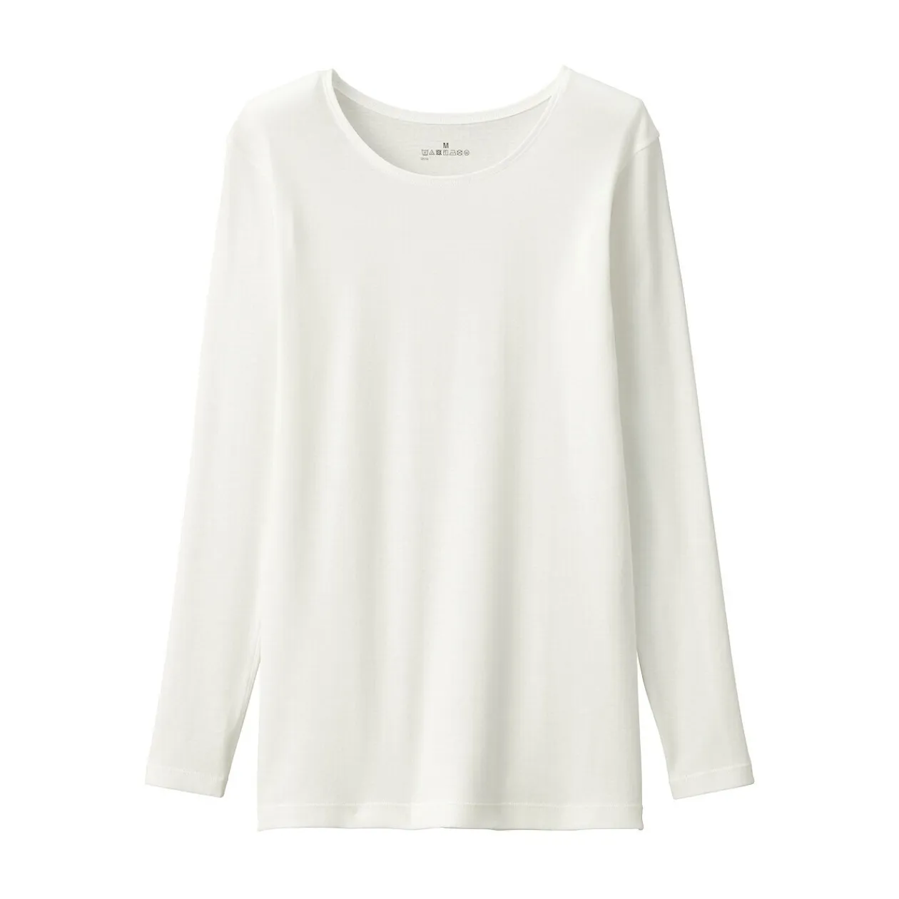 Hauts Et T‐Shirts|Sous‐Vêtements^Muji T‐shirt manches longues col rond en coton chaud pour femme
