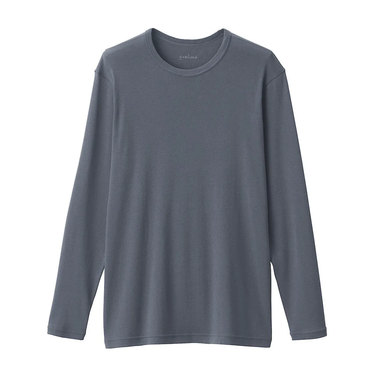 Hauts Et T‐Shirts|Sous‐Vêtements^Muji T‐shirt manches longues col crew en coton chaud pour homme