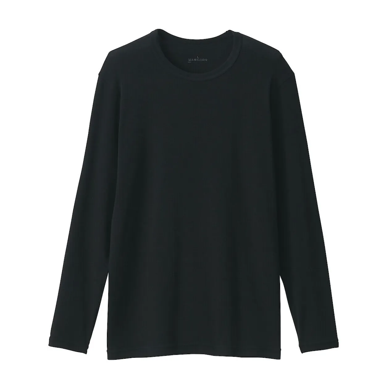 Hauts Et T‐Shirts|Sous‐Vêtements^Muji T‐shirt manches longues col crew en coton chaud pour homme