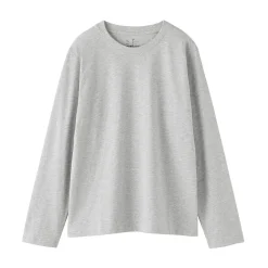 Hauts Et T‐Shirts^Muji T‐shirt manches longues en coton mélangé pour femme