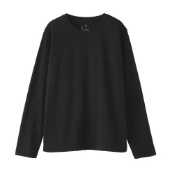 Hauts Et T‐Shirts^Muji T‐shirt manches longues en coton mélangé pour femme