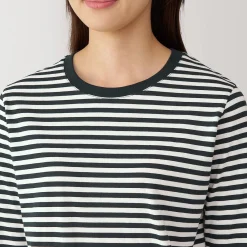 Hauts Et T‐Shirts^Muji T‐shirt manches longues en coton mélangé pour femme