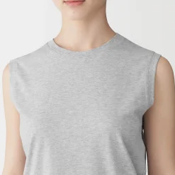 Hauts Et T‐Shirts^Muji T-shirt sans manches en jersey pour femme