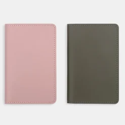 Accessoires De Voyage|Pochettes De Voyage^Muji Étui de passeport en cuir recyclé - Rosa
