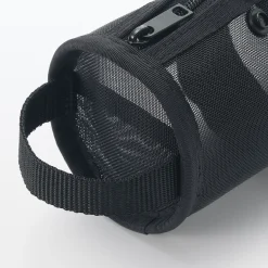 Trousses Et Pots À Crayons^Muji Étui en maille de nylon Noir