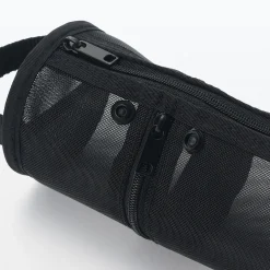 Trousses Et Pots À Crayons^Muji Étui en maille de nylon Noir