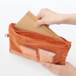 Packing Cubes Et Accessoires De Voyage|Pochettes De Voyage^Muji Étui en polyester à double fermeture éclair L