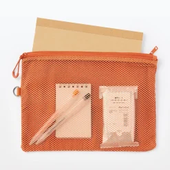 Packing Cubes Et Accessoires De Voyage|Pochettes De Voyage^Muji Étui en polyester à double fermeture éclair L