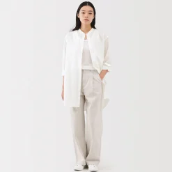 Robes Et Tuniques^Muji Tunique en popeline de coton pour femme