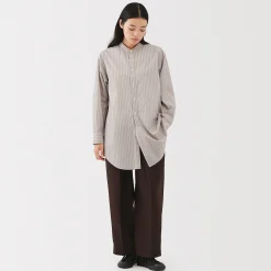 Robes Et Tuniques^Muji Tunique en popeline de coton pour femme