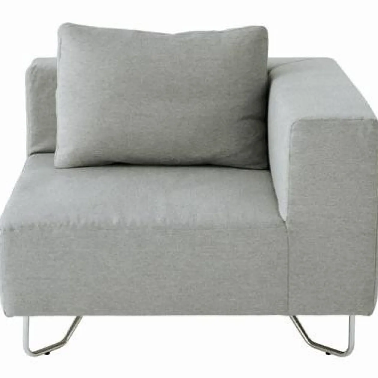 Canapés Et Repose-Pieds^Muji Unité d'angle de canapé modulable ‐ Gris (Dont Eco‐part. 6,50 €)