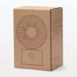 Ventilateurs^Muji Ventilateur de bureau oscillant port USB Blanc