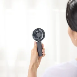 Ventilateurs|Accessoires De Voyage^Muji Ventilateur portatif rechargeable - Gris