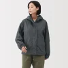 Vestes Et Manteaux^Muji Veste à capuche déperlante et compacte en nylon pour femme