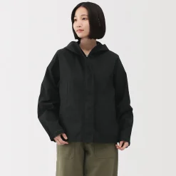 Vestes Et Manteaux^Muji Veste à capuche déperlante et compacte en nylon pour femme