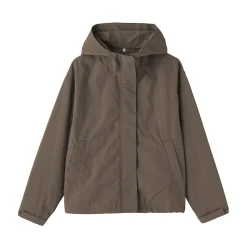 Vestes Et Manteaux^Muji Veste à capuche déperlante et compacte en nylon pour femme