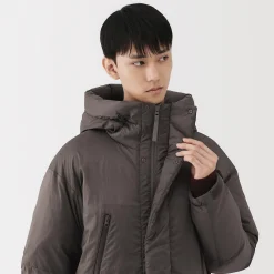Vestes Et Manteaux^Muji Veste à capuche en duvet pour homme