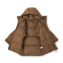 Vestes Et Manteaux^Muji Veste à capuche en duvet pour homme – Marron Moka