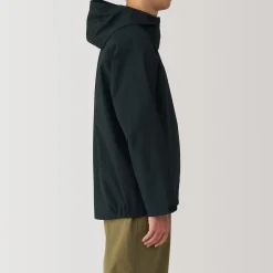 Vestes Et Manteaux^Muji Veste à capuche en polyester déperlante pour homme