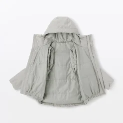 Vestes Et Manteaux^Muji Veste à capuche en polyester pour homme