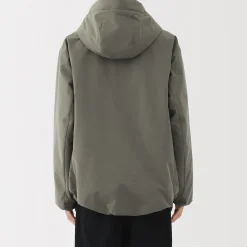 Vestes Et Manteaux^Muji Veste à capuche en polyester pour homme