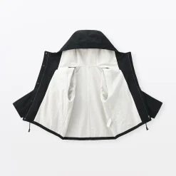 Vestes Et Manteaux^Muji Veste à capuche en toile de coton léger pour femme